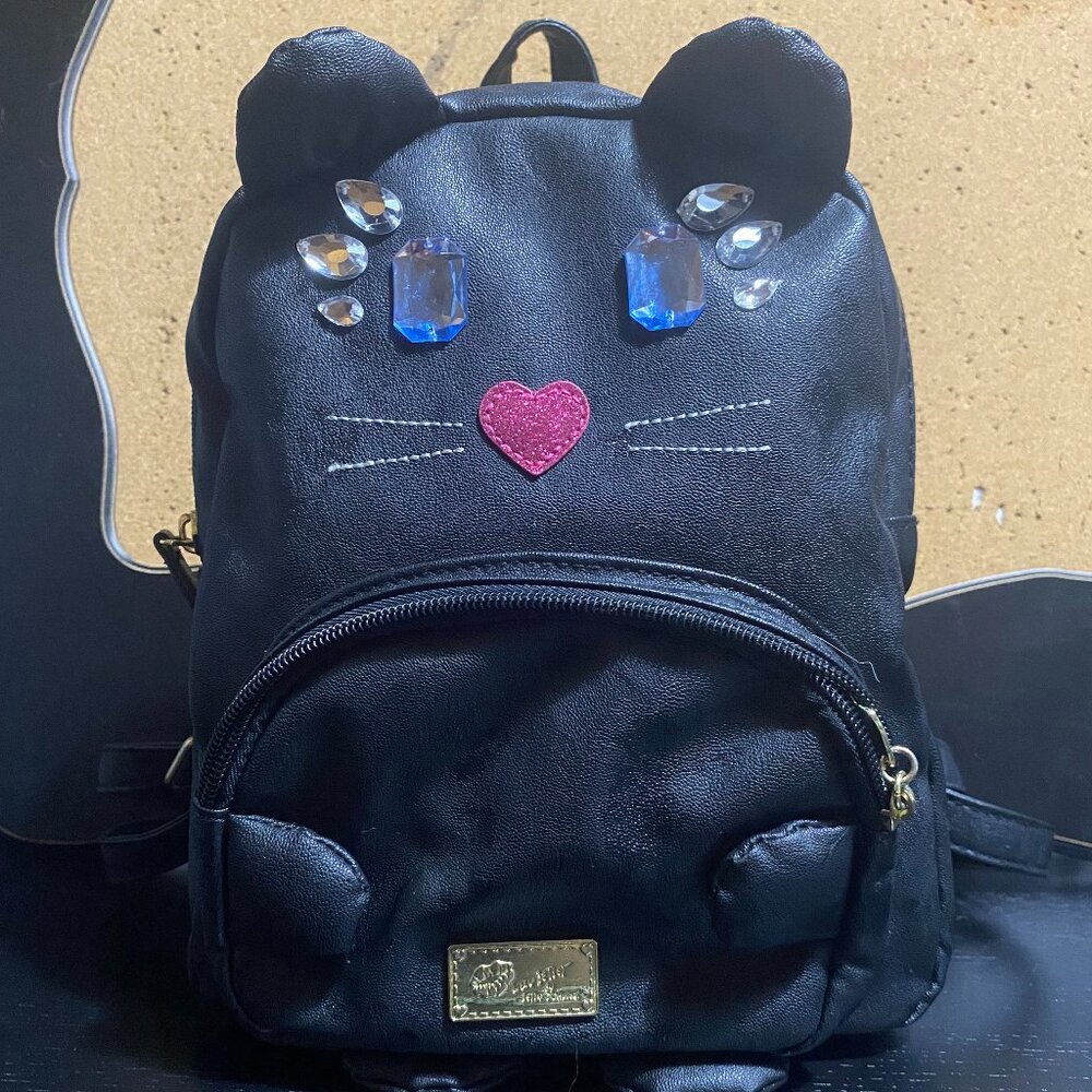 Betsey Johnson Small Cat Backpack